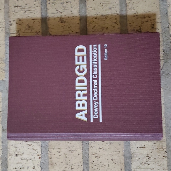 Abridged Dewey Decimal Classification and Relative Index Edition 12 - Picture 1 of 2
